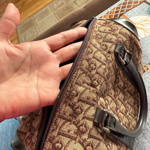 Authentic Vintage Dior Trotter Boston handbag - Picture 9 of 17